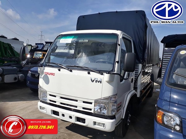 Isuzu 2018 - Xe tải ISUZU 1t9 thùng dài 6m2 chở sắt thép trong thành phố