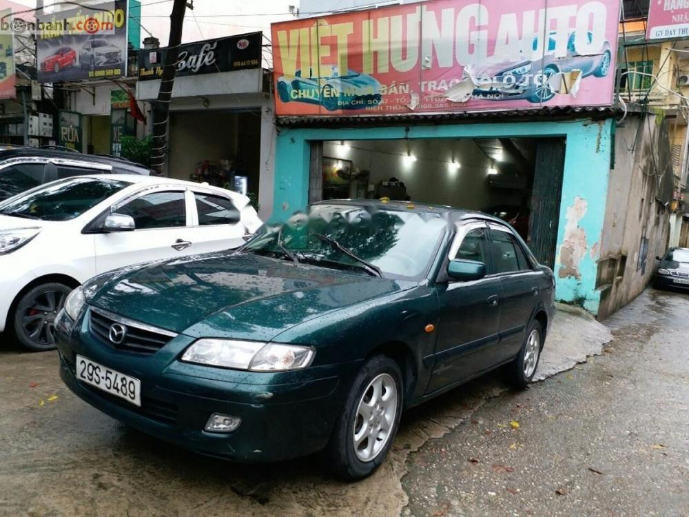 Mazda 626 2.0 MT 2002 - Bán Mazda 626 2.0 MT đời 2002, màu xanh lam 