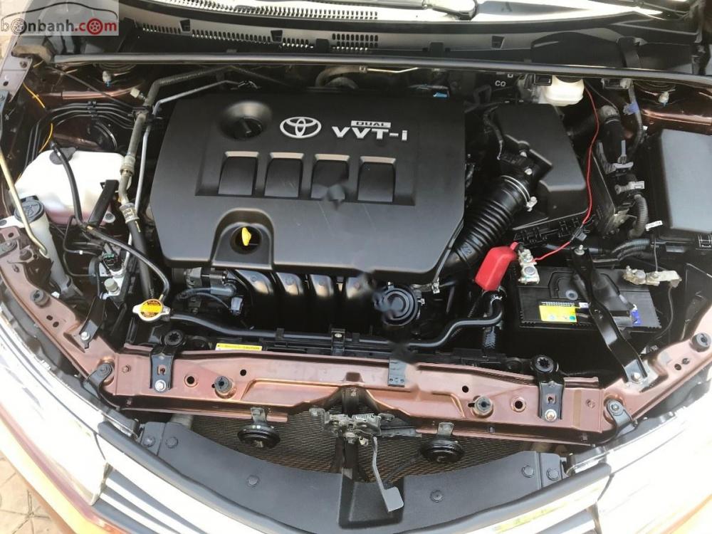 Toyota Corolla altis 1.8G   2015 - Cần bán xe Toyota Corolla altis 1.8G sản xuất năm 2015, màu nâu còn mới giá cạnh tranh