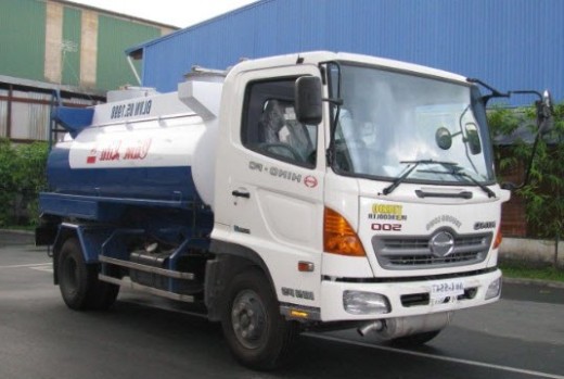 Hino FC 2017 - Bán xe chở xăng dầu Hino 9 khối