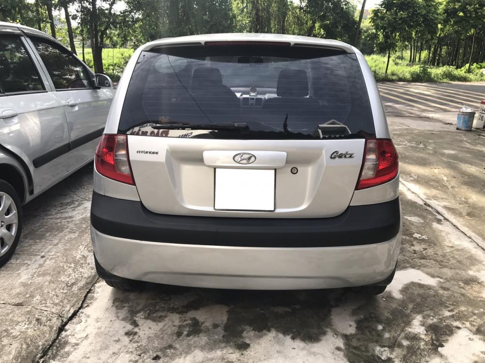 Hyundai Getz 1.1MT 2010 - Cần bán xe Hyundai Getz 1.1MT sản xuất 2010, màu bạc, xe nhập, giá chỉ 225 triệu