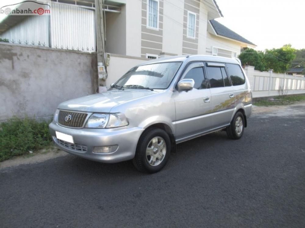 Toyota Zace 1.8MT 2003 - Cần bán lại xe Toyota Zace 1.8MT năm 2003, màu bạc