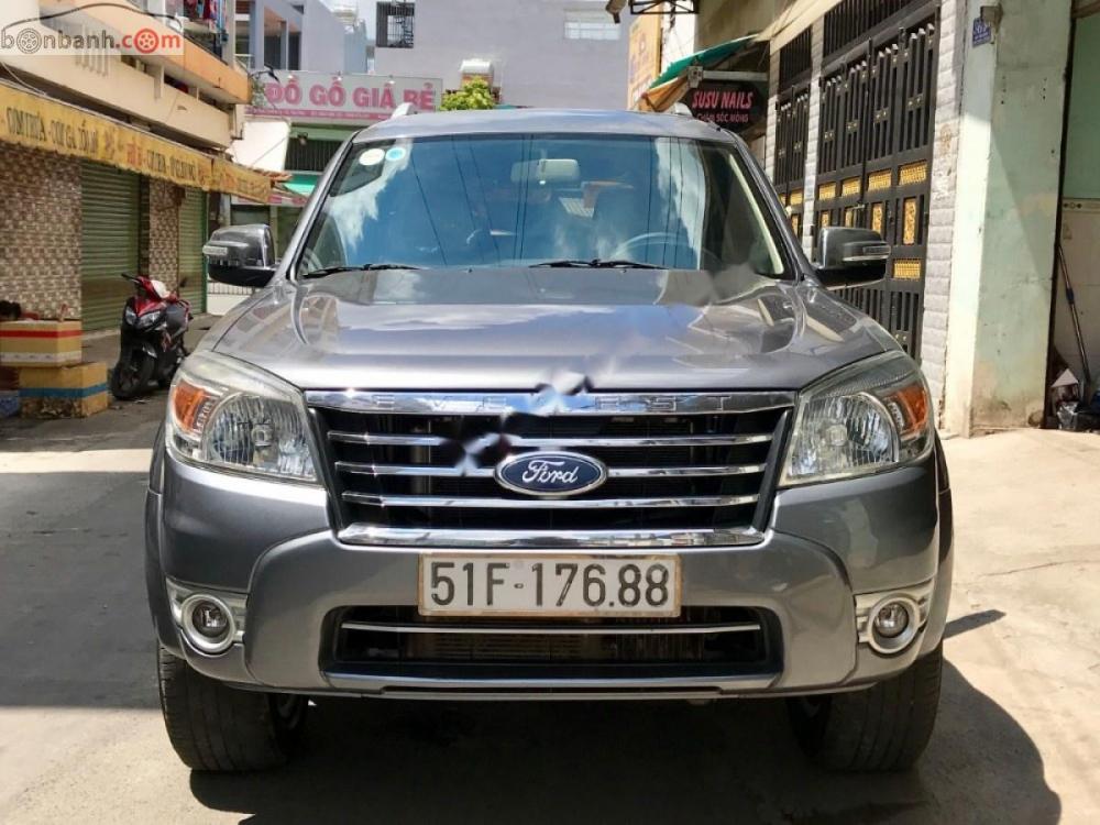 Ford Everest 2.5L 4x2 AT 2009 - Cần bán xe Ford Everest 2.5L 4x2 AT năm 2009, màu xám