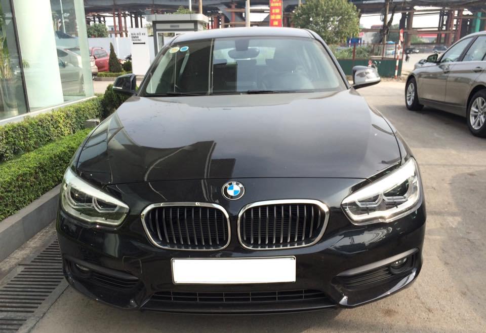 BMW 1 Series 118I 2016 - Bán BMW 118i màu nâu đen, sản xuất 2016, nhập khẩu, biển Hà Nội