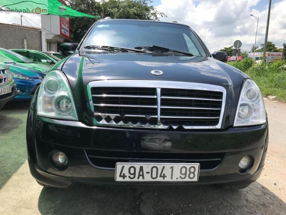 Ssangyong Rexton II 2.7 AT 2008 - Bán Ssangyong Rexton II 2.7 AT 2008, màu đen, nhập khẩu