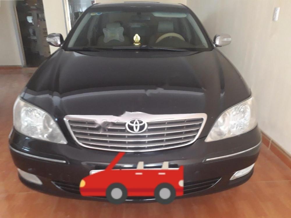 Toyota Camry 2.4G 2004 - Chính chủ bán Toyota Camry 2.4G 2004, màu đen