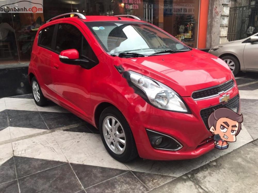 Chevrolet Spark 2015 - Cần bán Chevrolet Spark đời 2015, màu đỏ, xe nhập số tự động