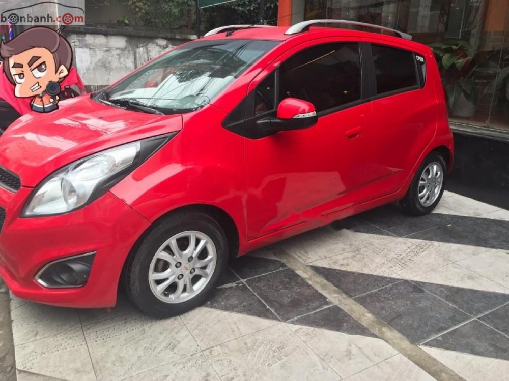 Chevrolet Spark 2015 - Cần bán Chevrolet Spark đời 2015, màu đỏ, xe nhập số tự động