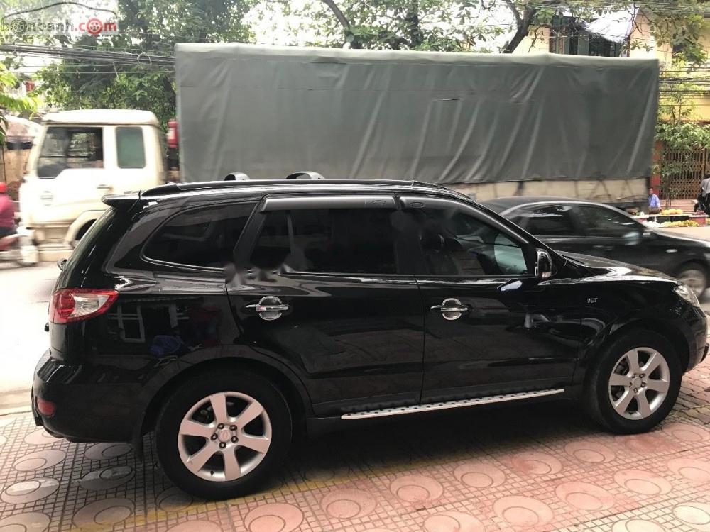 Hyundai Santa Fe 2008 - Bán xe Hyundai Santa Fe 2008, màu đen, nhập khẩu chính chủ