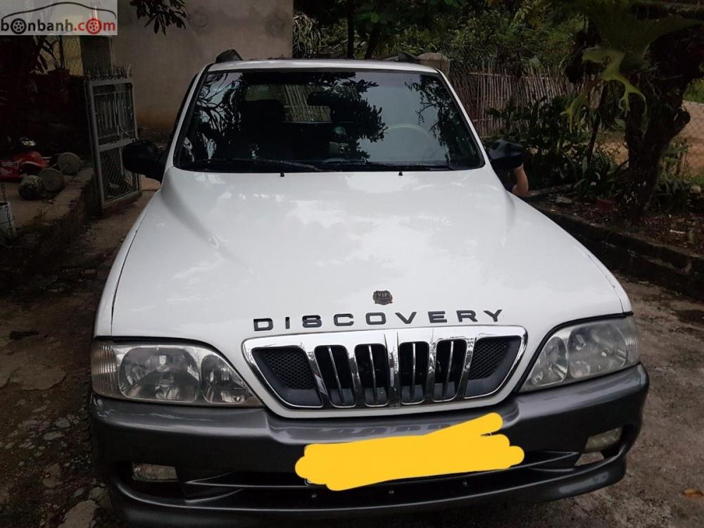 Ssangyong Musso 2003 - Bán Ssangyong Musso năm 2003, màu trắng, nhập khẩu