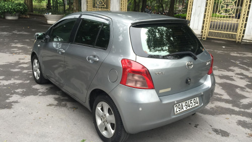 Toyota Yaris  1.3 AT  2008 - Bán Toyota Yaris 1.3 AT 2008, màu xám, xe nhập