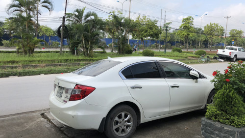 Honda Civic  1.8 AT  2012 - Cần bán lại xe Honda Civic 1.8 AT đời 2012, màu trắng 