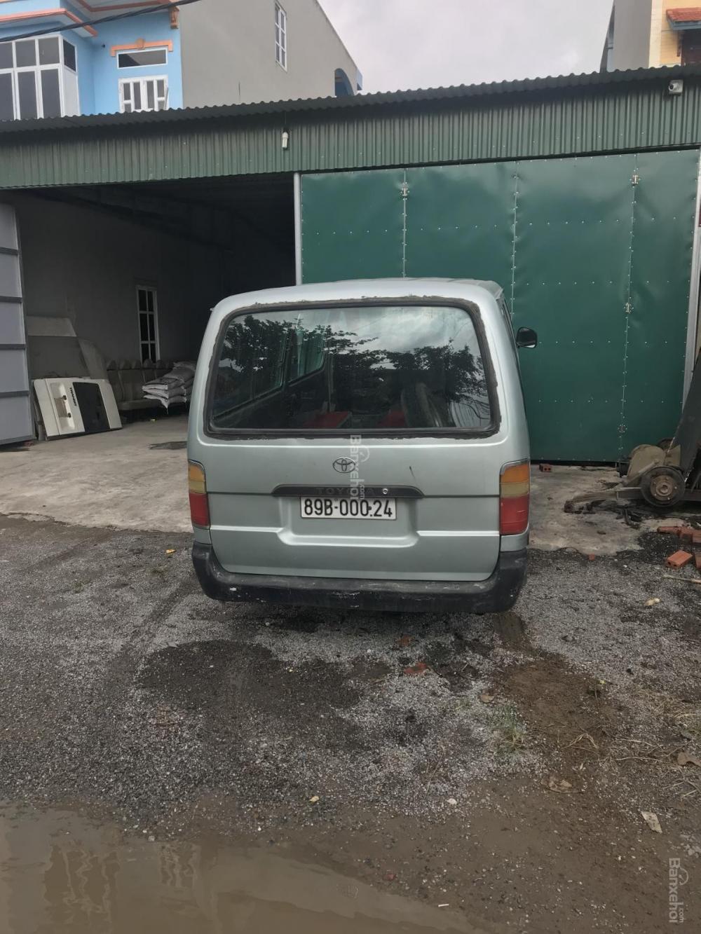 Toyota Hiace Hiace 1997 - Cần bán xe Toyota Hiace sản xuất năm 1997, màu xanh lam, xe nhập