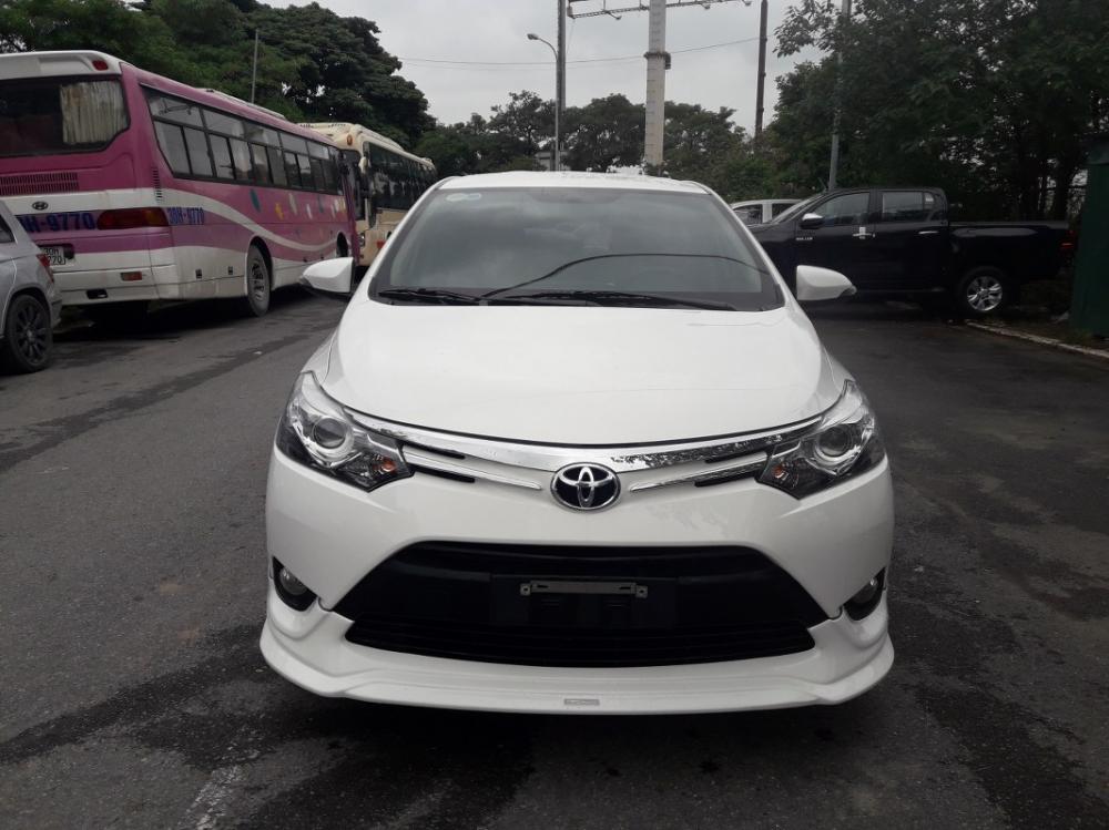 Toyota Vios TRD Sportivo 2018 - Cần bán gấp Toyota Vios TRD Sportivo đời 2018, màu trắng, giá chỉ 559 triệu