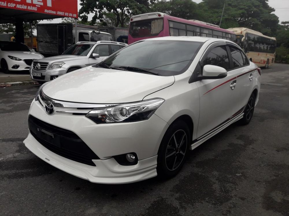 Toyota Vios TRD Sportivo 2018 - Cần bán gấp Toyota Vios TRD Sportivo đời 2018, màu trắng, giá chỉ 559 triệu