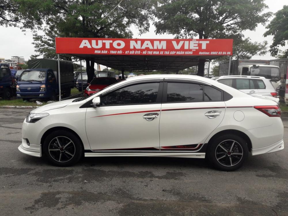 Toyota Vios TRD Sportivo 2018 - Cần bán gấp Toyota Vios TRD Sportivo đời 2018, màu trắng, giá chỉ 559 triệu