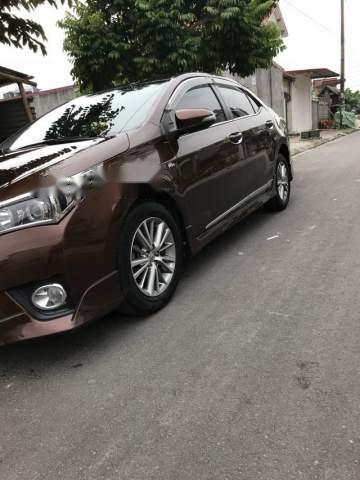 Toyota Corolla altis 2.0 AT 2015 - Cần bán xe Toyota Corolla altis 2.0 AT năm sản xuất 2015, màu nâu như mới giá cạnh tranh