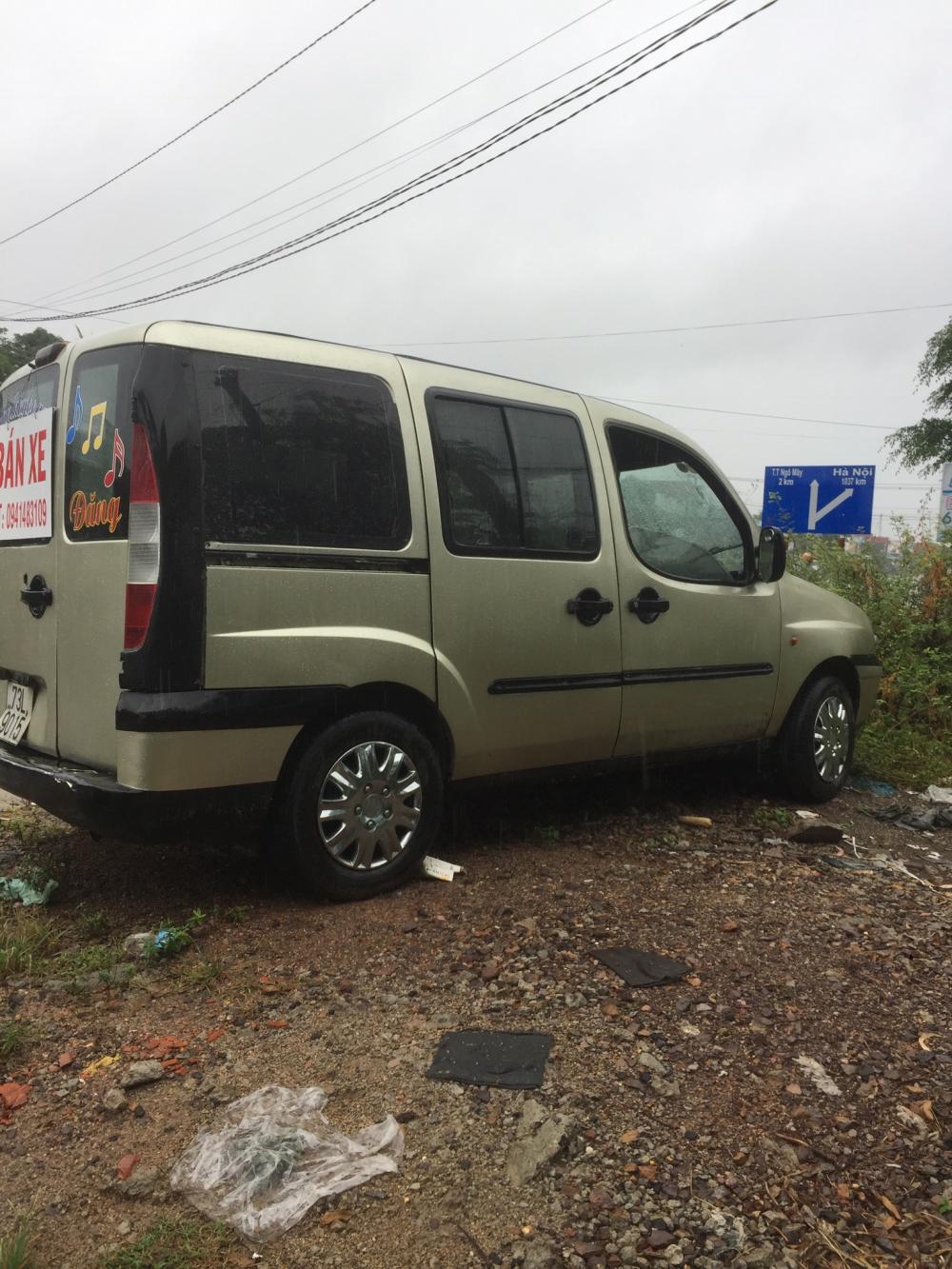 Fiat Doblo Lx 2003 - Bán Fiat Doblo Lx đời 2003, màu vàng, nhập khẩu nguyên chiếc