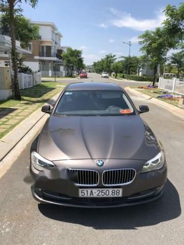 BMW 5 Series   523i 2011 - Bán xe BMW 5 Series 523i đời 2011, màu nâu, xe nhập, giá tốt