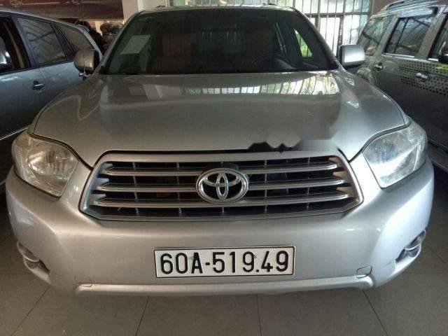 Toyota Highlander 2007 - Cần bán Toyota Highlander đời 2007, màu bạc, nhập khẩu, xe đẹp như hình