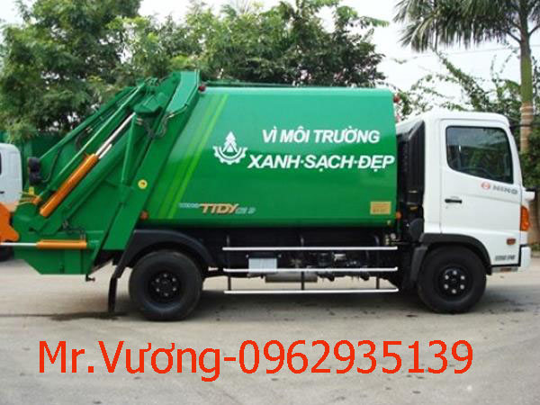 Hino FC 2018 - Bán xe cuốn ép rác Hino 6 khối