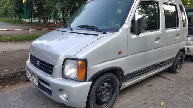 Suzuki Wagon R 2002 - Cần bán lại xe Suzuki Wagon R sản xuất 2002, màu bạc chính chủ, giá chỉ 75 triệu