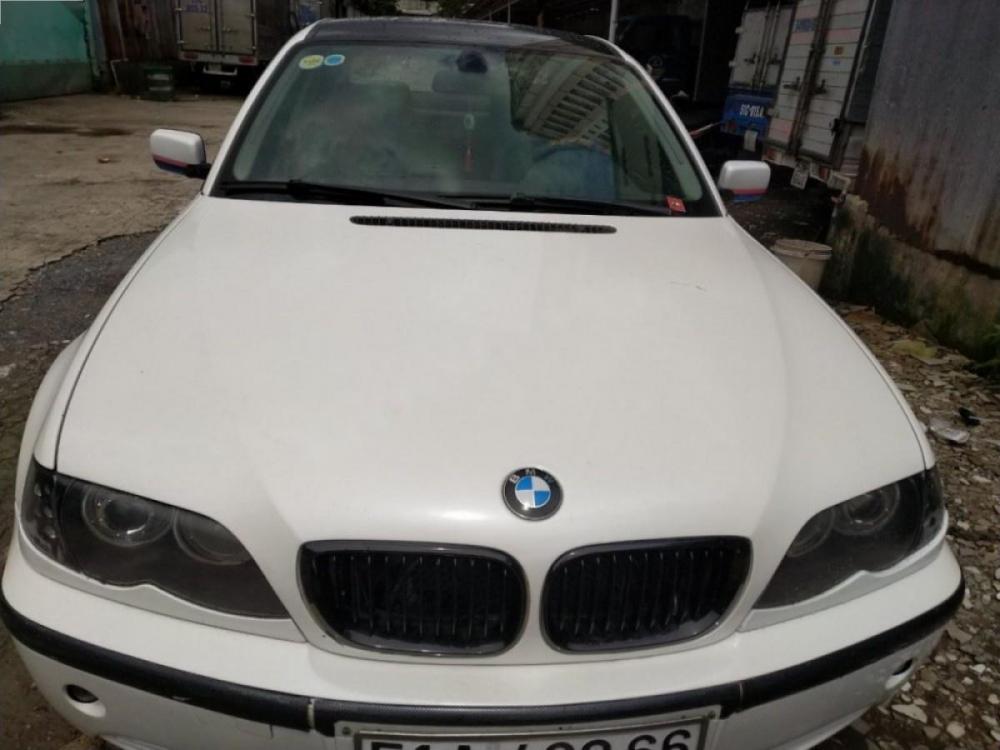 BMW 3 Series 325i 2003 - Cần bán BMW 325i 2003 màu trắng, phiên bản Sport-màu trắng