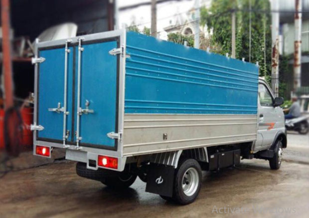 Xe tải 1 tấn - dưới 1,5 tấn 2018 - Cần bán Dongben 1T9 Q20 thùng bạt, trả trước 20%, hỗ trợ vay 80%