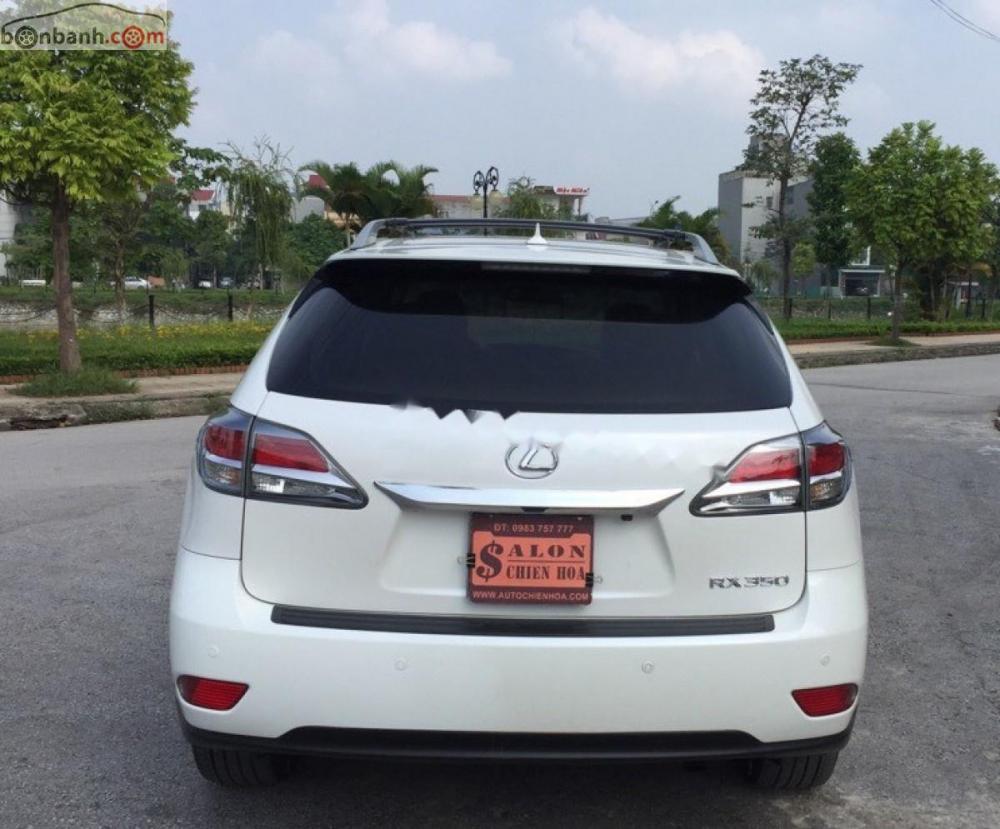 Lexus RX 350 AWD 2012 - Bán Lexus RX 350 AWD sản xuất năm 2012, màu trắng, nhập khẩu