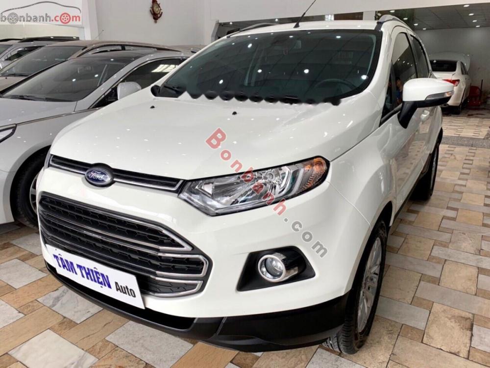 Ford EcoSport Titanium 1.5L AT 2017 - Cần bán gấp Ford EcoSport Titanium 1.5L AT năm sản xuất 2017, màu trắng