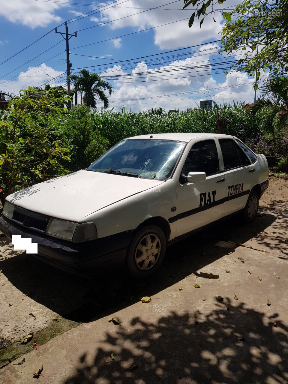 Fiat Tempra 1996 - Cần bán gấp Fiat Tempra năm 1996 màu trắng, 25 triệu, xe nhập