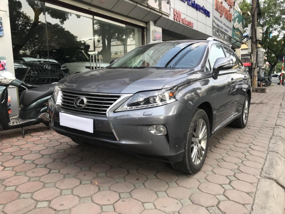 Lexus RX 350 2012 - Lexus RX 350 đời 2014, màu xám (ghi), nhập khẩu Mỹ, biển Hà Nội tứ quý cực vip