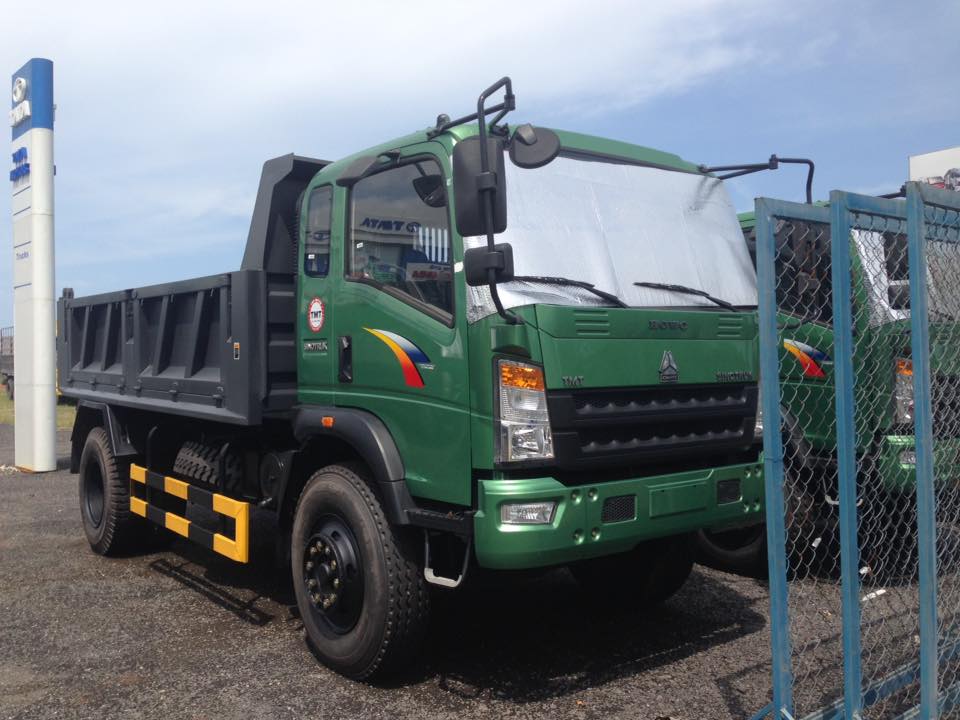 Fuso 1020D 2017 - Bán xe ben 9,5T Cửu Long TMT tại Đà Nẵng, hỗ trợ trả góp