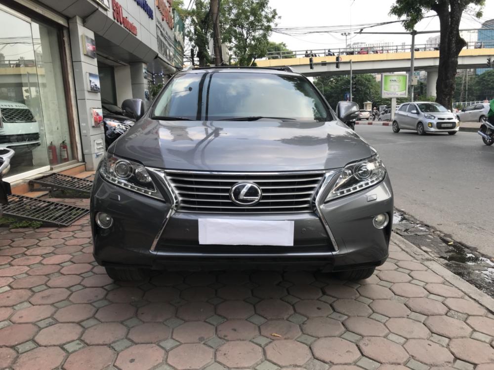 Lexus RX 350 2012 - Lexus RX 350 đời 2014, màu xám (ghi), nhập khẩu Mỹ, biển Hà Nội tứ quý cực vip