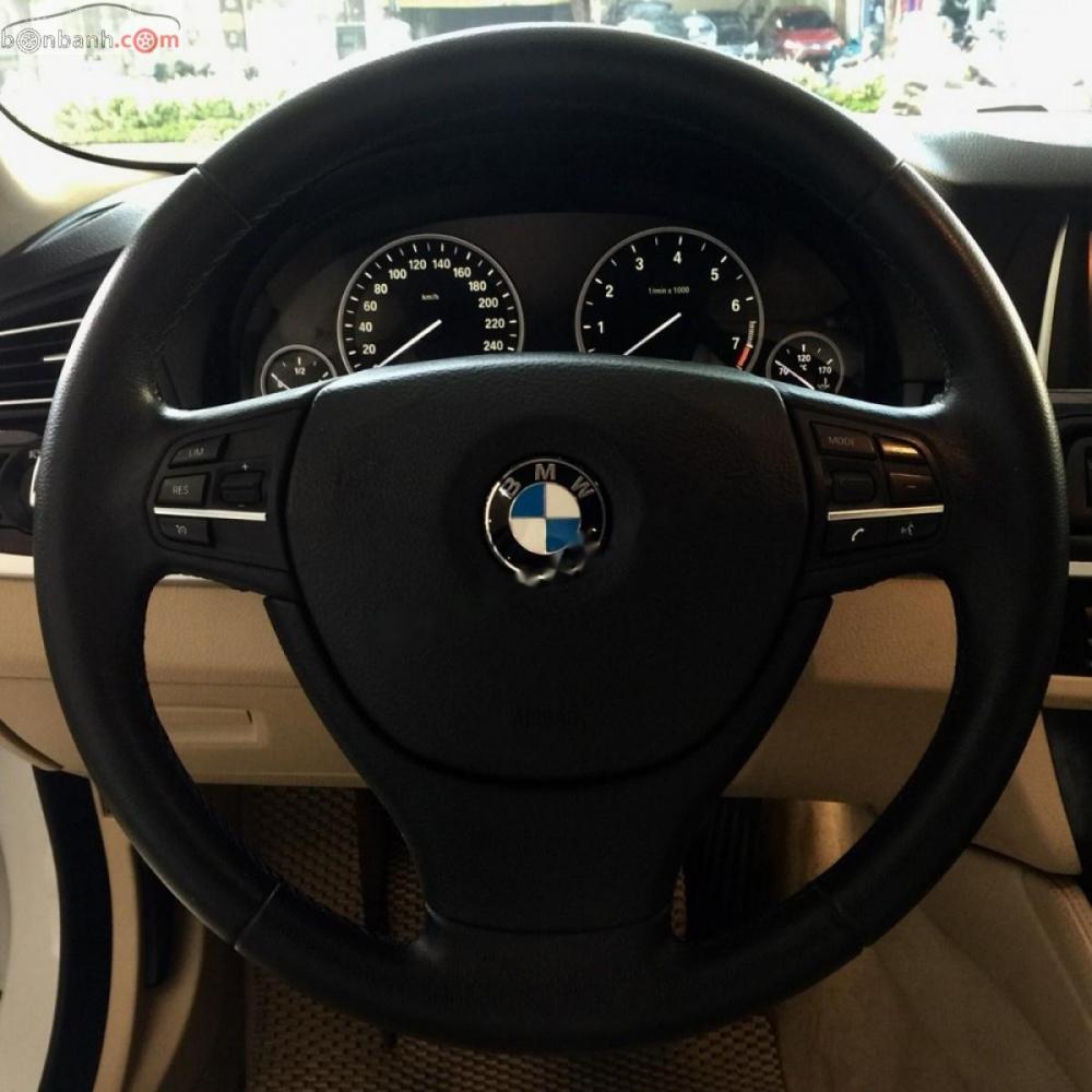 BMW 5 Series 520i 2014 - Việt Tuấn Auto bán xe BMW 5 Series 520i 2014, màu trắng, nhập khẩu