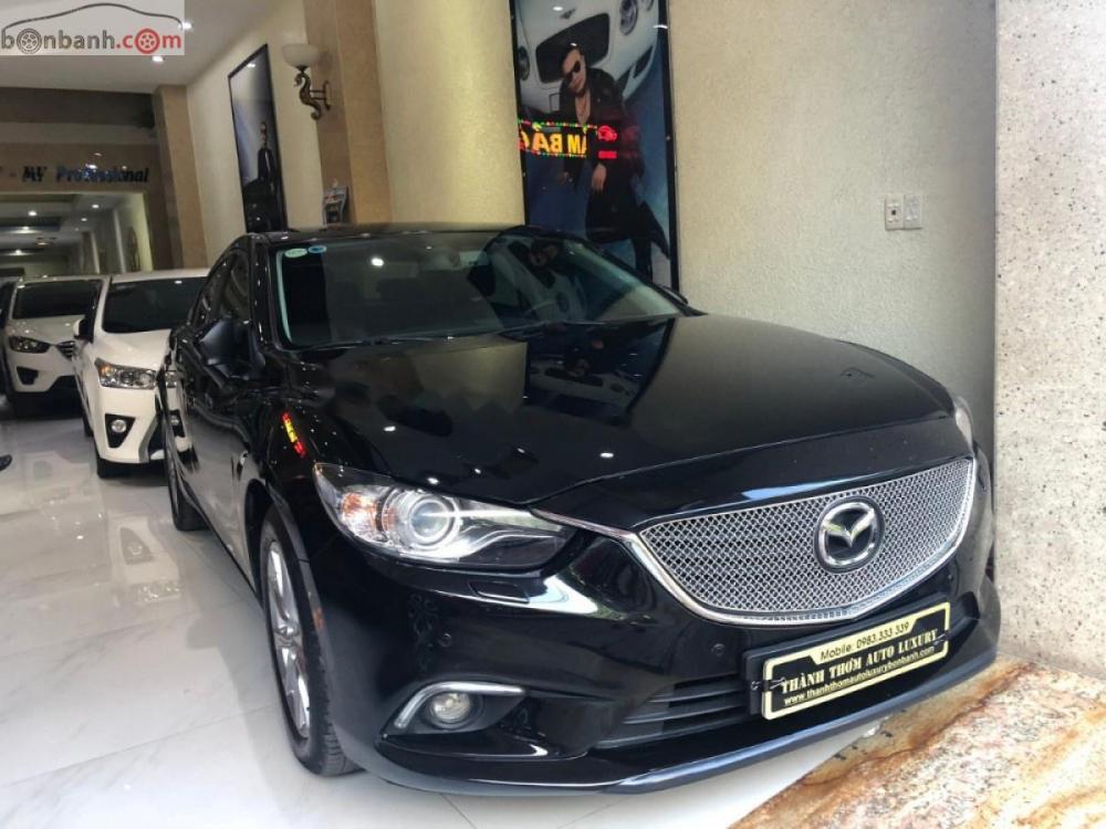 Mazda 6 2.0 AT 2016 - Bán Mazda 6 2.0 AT đời 2016, màu đen, giá 760tr