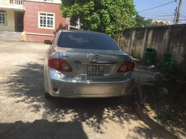 Toyota Corolla 2009 - Cần bán Toyota Corolla đời 2009, màu bạc, nhập khẩu, 435tr