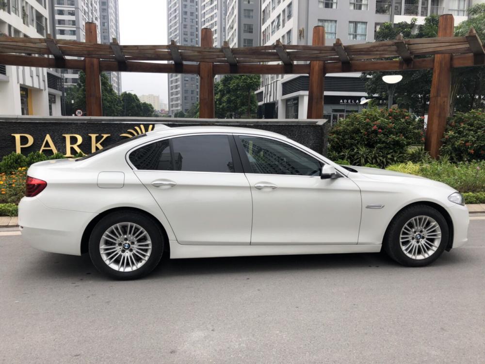 BMW 5 Series 520i 2015 - Cần bán xe BMW 5 Series sản xuất 2015 màu trắng