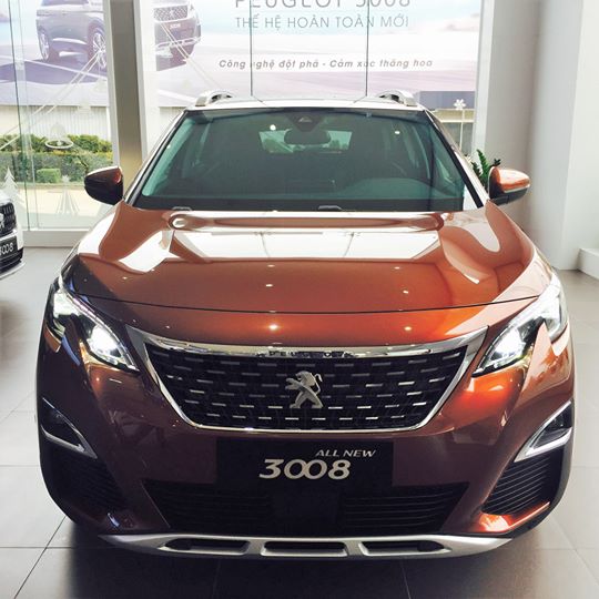 Peugeot 3008 2018 - Bán Peugeot 3008 sản xuất năm 2018, màu cam