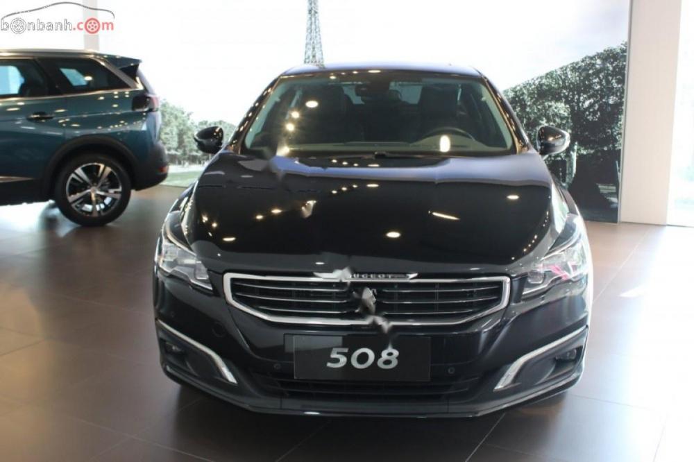 Peugeot 508 1.6AT 2018 - Bán Peugeot 508 1.6AT đời 2018, màu đen