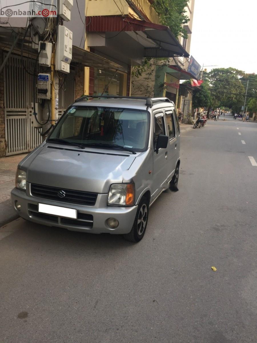 Suzuki Wagon R+   2005 - Gia đình bán Suzuki Wagon R+ sản xuất 2005, màu bạc