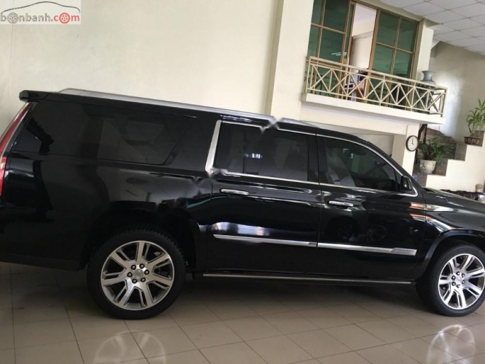 Cadillac Escalade ESV Premium 2015 - Chính chủ bán Cadillac Escalade ESV Premium SX 2015, màu đen, nhập khẩu