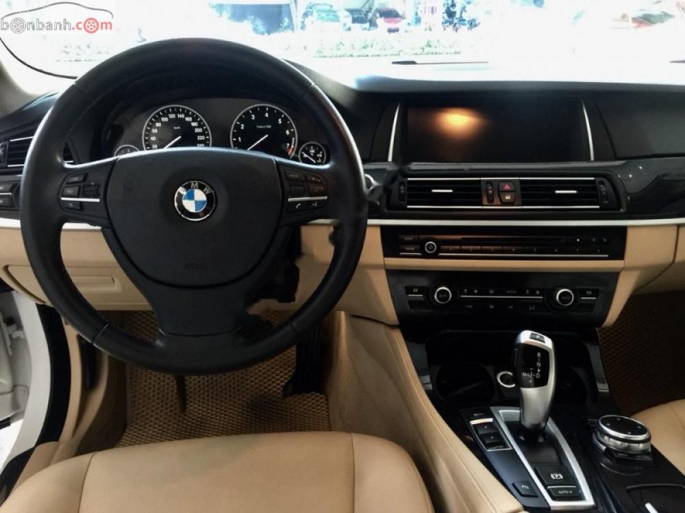 BMW 5 Series 520i 2014 - Việt Tuấn Auto bán xe BMW 5 Series 520i 2014, màu trắng, nhập khẩu