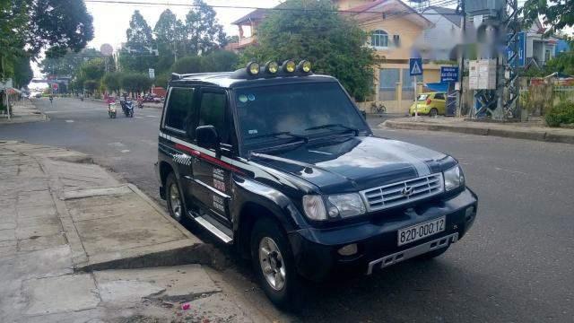 Hyundai Galloper 2002 - Cần bán lại xe Hyundai Galloper năm sản xuất 2002, màu đen, nhập khẩu nguyên chiếc, giá chỉ 115 triệu