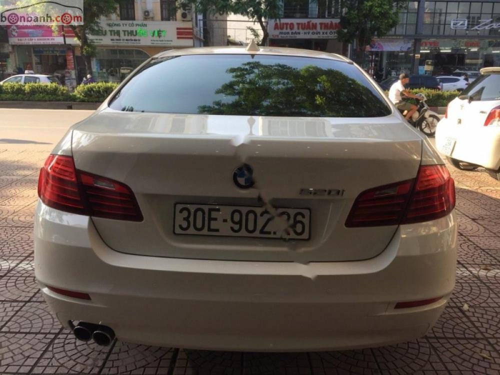 BMW 5 Series 520i 2014 - Việt Tuấn Auto bán xe BMW 5 Series 520i 2014, màu trắng, nhập khẩu