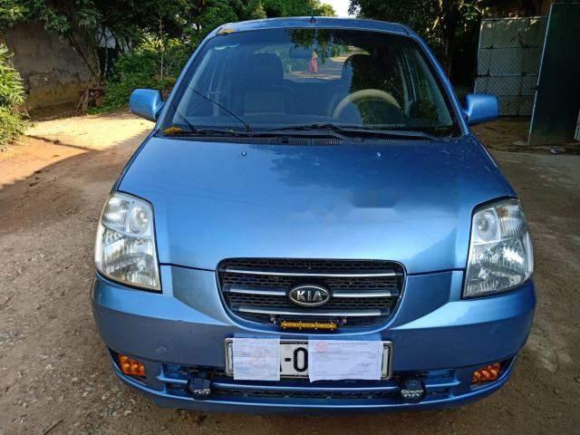 Kia Morning 2007 - Cần bán gấp Kia Morning năm sản xuất 2007, màu xanh lam, xe nhập xe gia đình