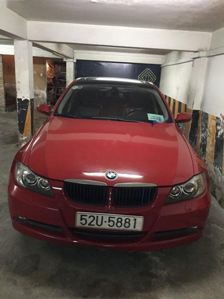 BMW 3 Series 320i 2008 - Bán xe BMW 3 Series 320i SX 2008, màu đỏ, nhập khẩu