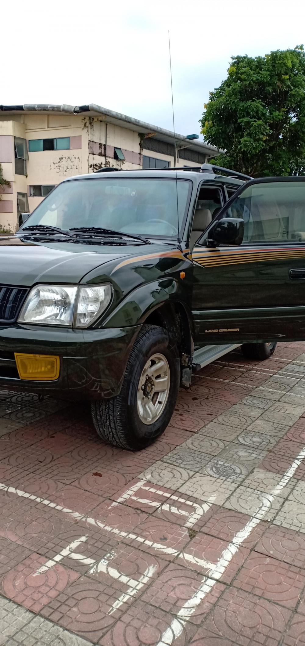 Toyota Prado 2002 - Cần bán lại xe Toyota LandCruiser Prado sản xuất năm 2002