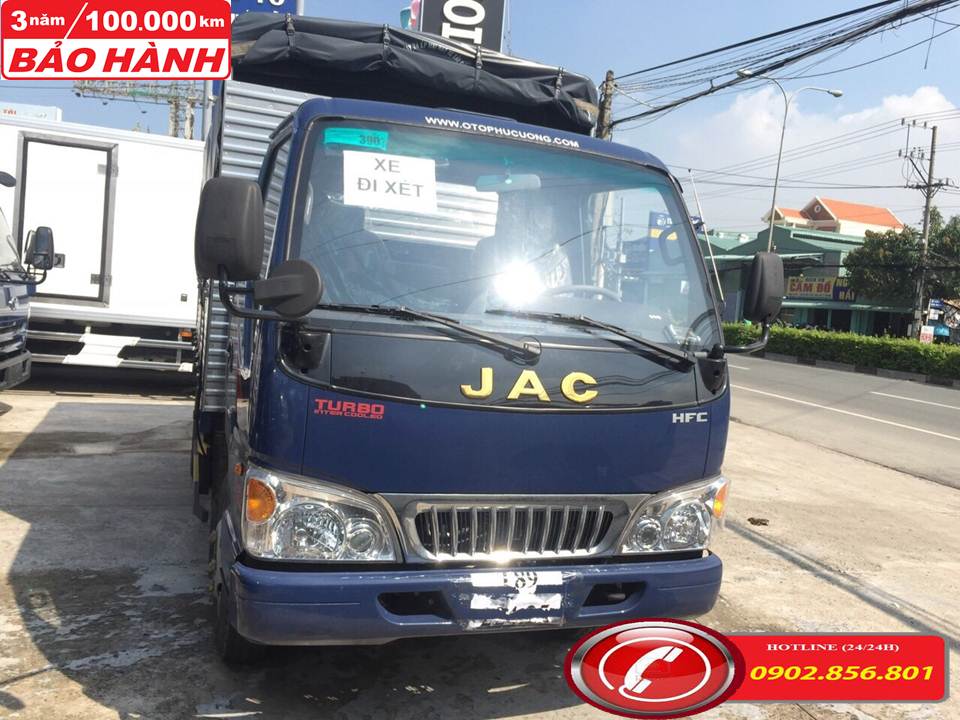 2017 - Giá xe tải Jac 2 tấn 4 và đặc điểm xe tải Jac 2 tấn 4