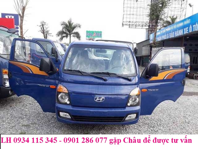 Hyundai Porter  150 2018 - Bán xe Hyundai Porter 150 đời 2018, màu xanh lam